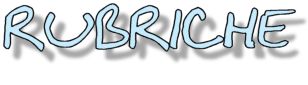 Rubriche